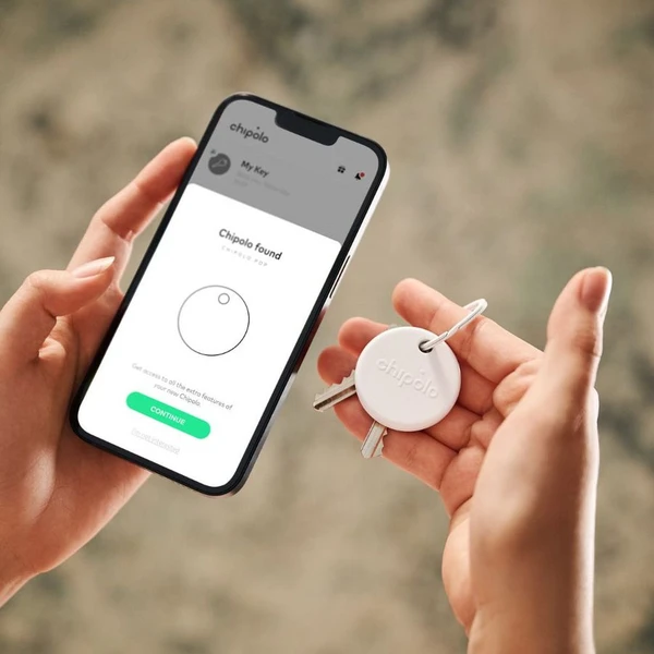 Chipolo POP Bluetooth lokátor bílý - Lokátory - Obrázek 5GIE000O01