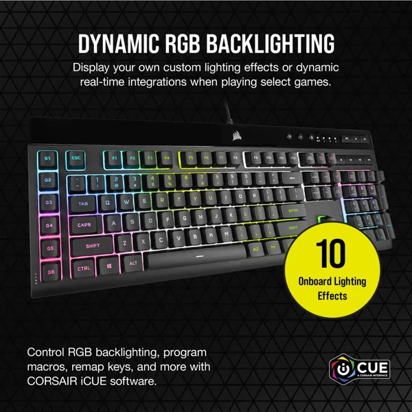 Corsair K55 RGB Pro XT US - Klávesnice - Obrázek 5GKE100501