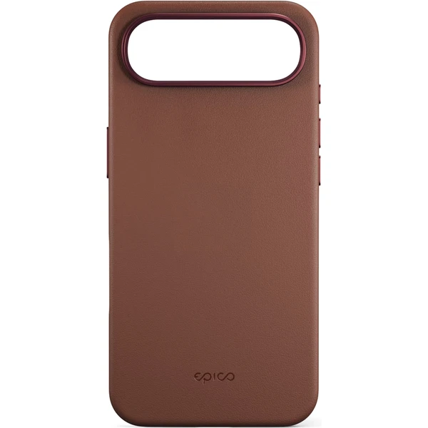 Epico Leather Pro Mag+ kryt pro iPhone Air Qi2 & Magsafe kompatibilní hnědý - Pouzdra - Obrázek 5GSF000K01
