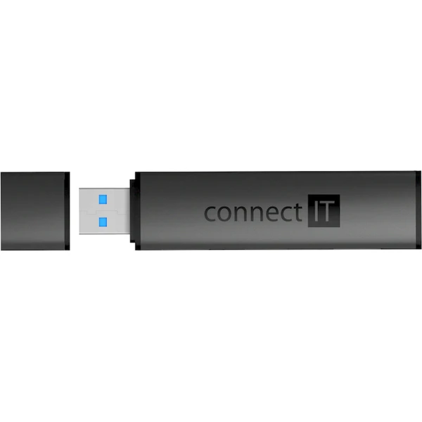 CONNECT IT COMPACT 4v1 USB-A hub + čtečka karet antracitový - USB huby - Obrázek 5GTG000K01