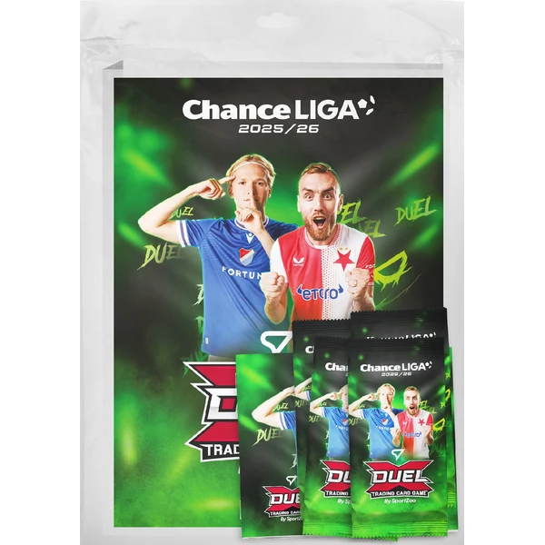 Fotbalové karty SportZoo TCG Duel - Chance Liga 2025/26 - Startovací balíček - Fotbalové karty - Obrázek 5HNI000K01