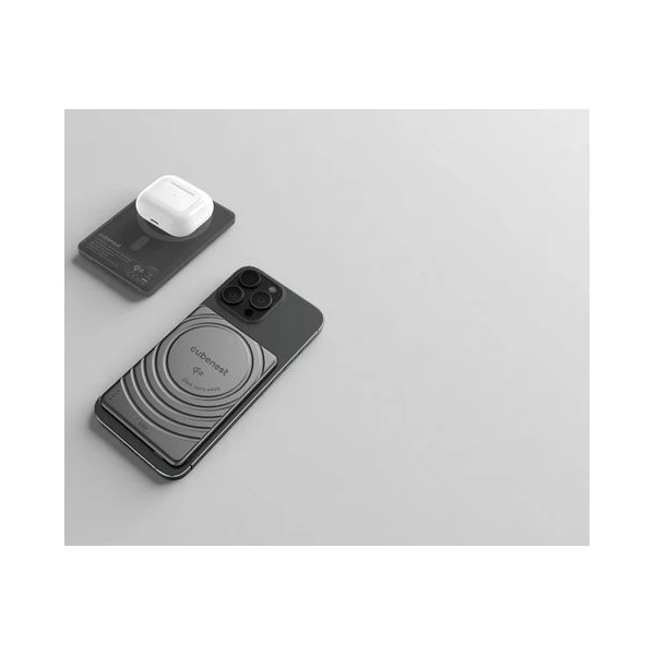 CubeNest SQ1B3D SlimDual Qi2/MagSafe powerbanka (5000 mAh) černá - Powerbanky - Obrázek 5I9R000K01