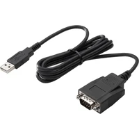 HP USB-A/Serial Port kabel černý - Kabely a redukce
