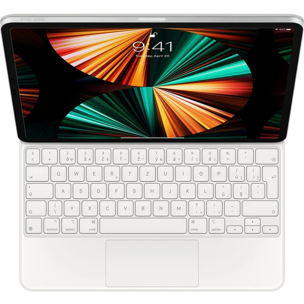 Apple iPad Pro 12,9" / iPad Air 13" Magic Keyboard klávesnice CZ bílá (Další) - Pouzdra s klávesnicí - Obrázek 5ICFF00101