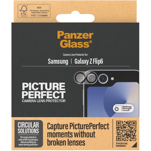 PanzerGlass® Camera Platinum Samsung Galaxy Z Flip6 - Ochranné folie a skla - Obrázek 5IWA000L01