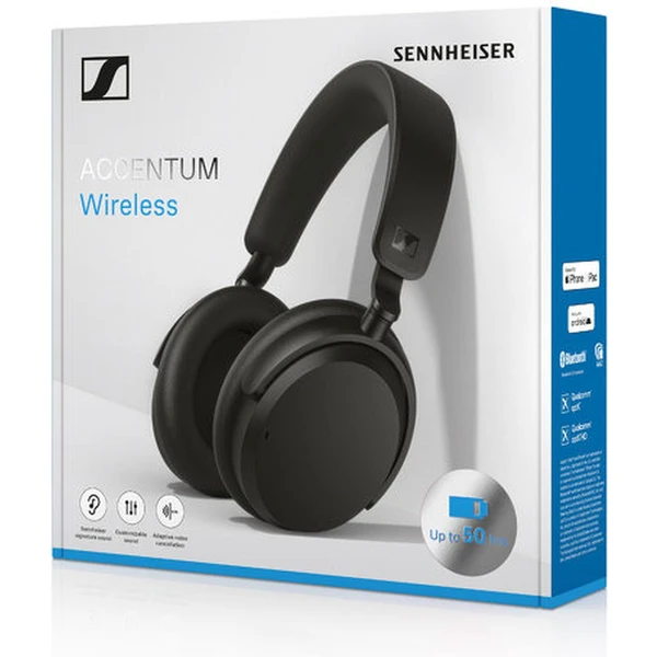 Sennheiser Accentum bezdrátová sluchátka černá - Sluchátka - Obrázek 5J81000K01