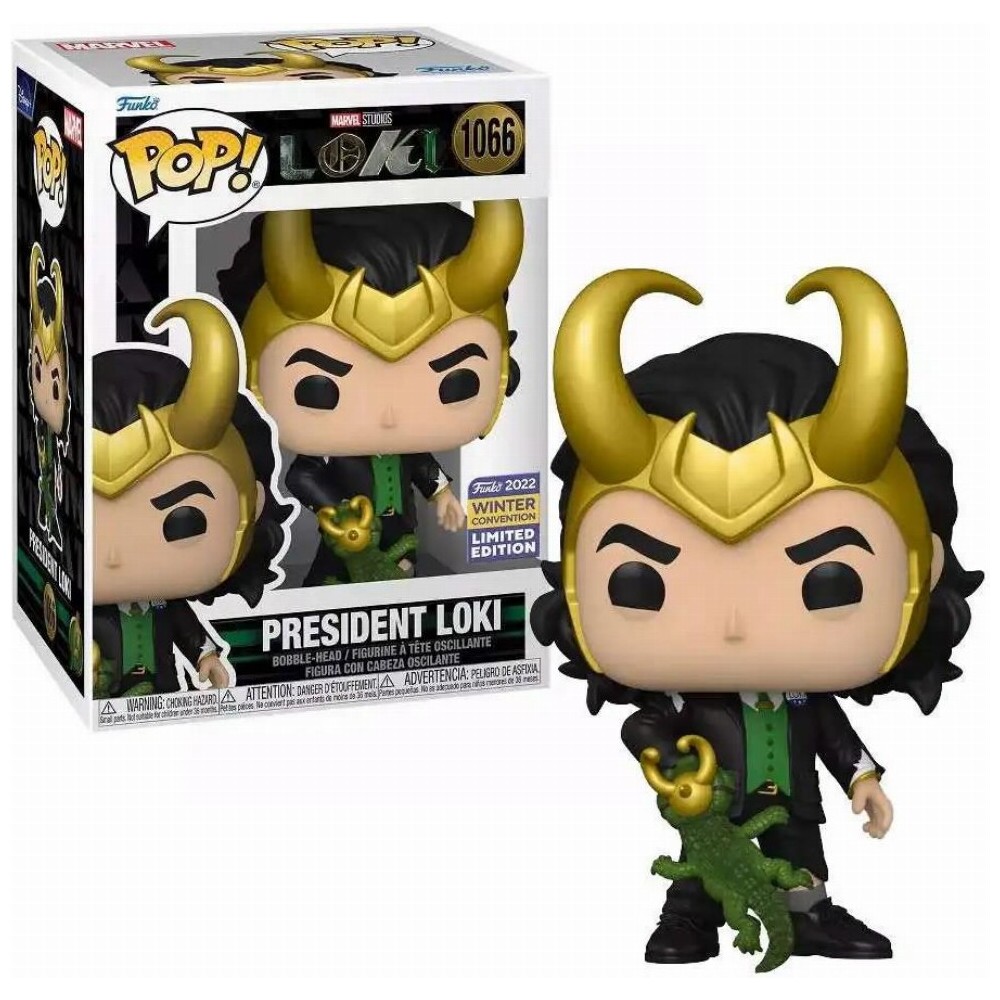 Funko POP! #1066 Marvel: Loki - President Loki (Winter Convention Exc.)