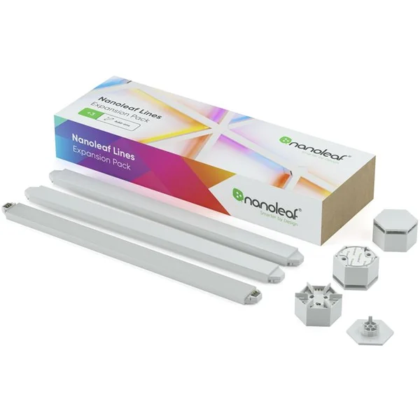 Nanoleaf Lines Expansion Pack 3 kusů - Chytrá osvětlení - Obrázek 5JURF00101