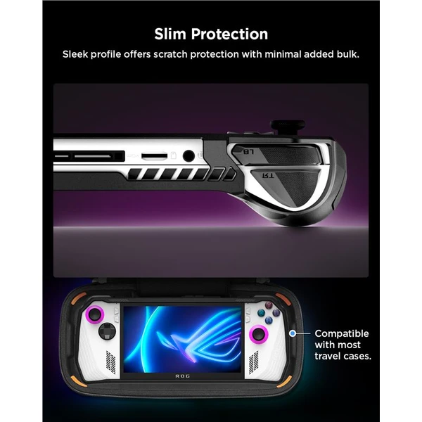 Spigen Rugged Armor ochranný kryt pro Asus ROG Ally (2023) černý - Pouzdra - Obrázek 5KV4000L01