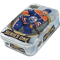 Hokejové karty 2025/26 Upper Deck Series 1 Hockey TIN Box - Hokejové karty