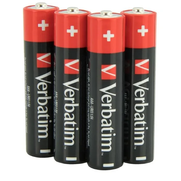 Verbatim alkalické baterie AAA LR3 4x (eko-balení) - Baterie - Obrázek 5LPX000401