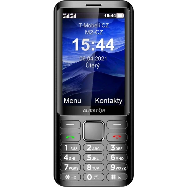 ALIGATOR D950 Dual SIM antracit - Mobilní telefony - Obrázek 5M8S600301