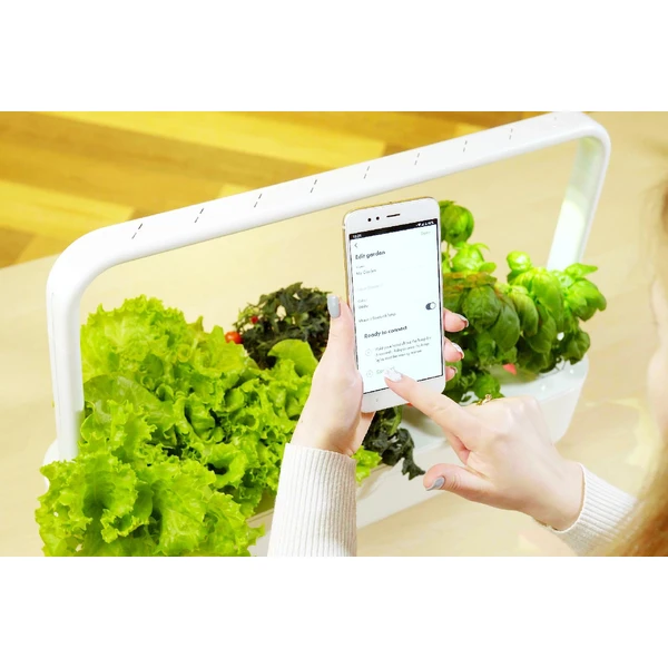 Click and Grow Smart Garden 9 PRO chytrý květináč bílý - Květináče - Obrázek 5MF3G00101