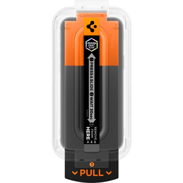 Spigen Glass tR EZ Fit Pro HD (Privacy) sklo iPhone 17 Pro/16 Pro/17 - Ochranné folie a skla - Obrázek 5MMH000K01