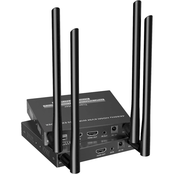 PremiumCord HDMI2.0 KVM Wireless extender 4K@60Hz na 50m - Kabely a redukce - Obrázek 5MNF000K01