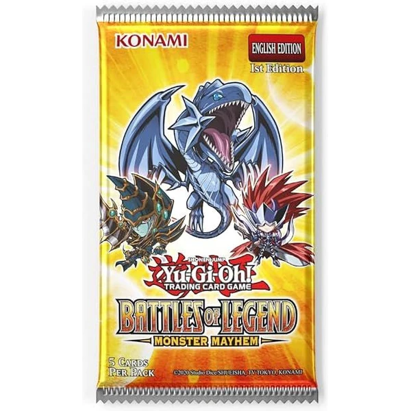 Yu-Gi-Oh! Battle of Legends: Monster Mayhem Booster Box - Yu-Gi-Oh! karty - Obrázek 5N3J000K01