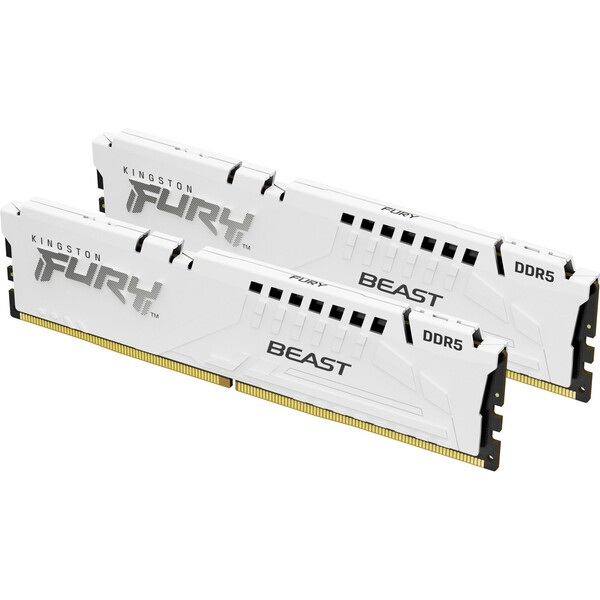 Kingston FURY Beast DDR5 128GB 5600MHz CL40 4x32GB Bílá