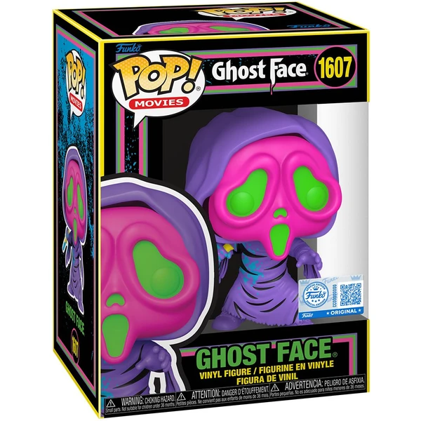 Funko POP! #1607 Movies: Ghostface - Ghostface (BLKLT) - Funko POP! - Obrázek 5P2F000K01