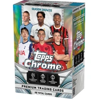 Fotbalové karty Topps 2024-25 Chrome UEFA Club Competitions - Value Box - Fotbalové karty