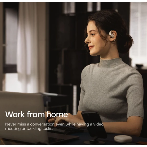 Shokz OpenFit 2 Bluetooth sluchátka černá - Sluchátka - Obrázek 5Q7F000P01