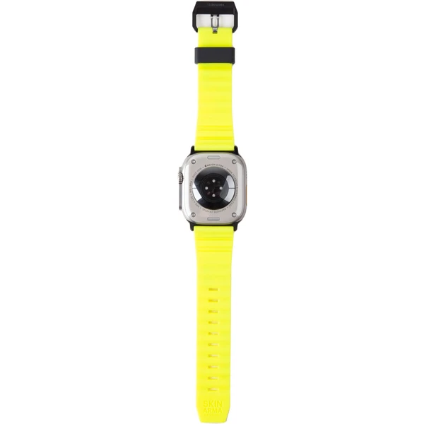SKINARMA Shokku řemínek Apple Watch 49/45/44/42 mm žlutý - Řemínky - Obrázek 5Q93000J01