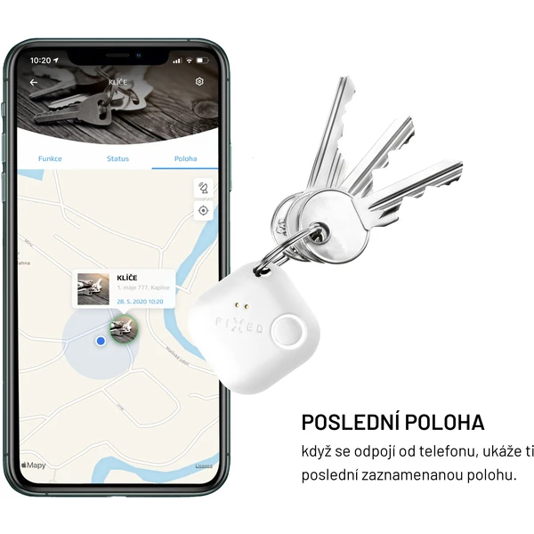 FIXED Smile PRO Smart tracker bílý - Lokátory - Obrázek 5Q95300401