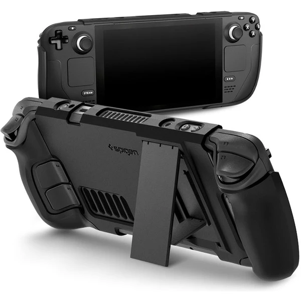 Spigen Thin Fit kryt with Kick Stand Steam Deck černý - Pouzdra - Obrázek 5QN5000701