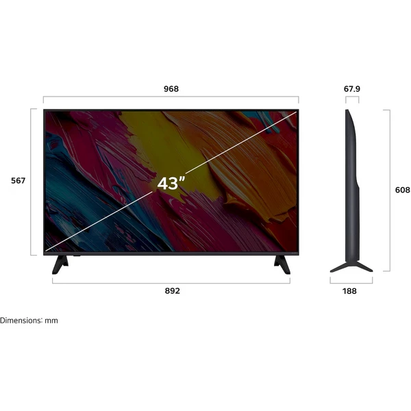 LG 43QNED70A6A - Televize - Obrázek 5R9I000K01