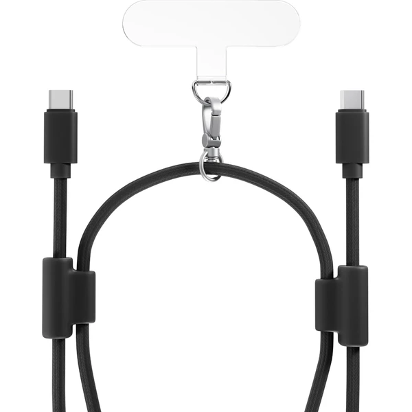Epico šňůrka na telefon s USB-C na USB-C kabelem černá - Kabely a redukce - Obrázek 5VPL000K01