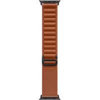 Apple Watch 49/46/45/44mm terakotový Alpský tah velký černý titan - Řemínky
