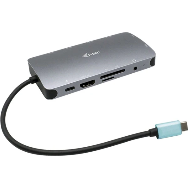 i-tec USB-C Metal Nano Dock HDMI/VGA dokovací stanice + nabíječka - Dokovací stanice - Obrázek 5Y6K000K01