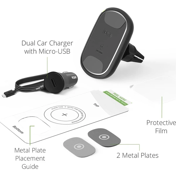 iOttie iTap Wireless 2 magnetický držák do ventilace s rychlým nabíjením - Držáky - Obrázek 5YY4000301