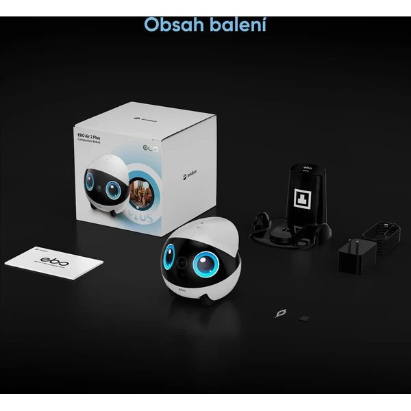 Enabot EBO Air 2 Plus bílá - IP kamery - Obrázek 5Z8L000K01