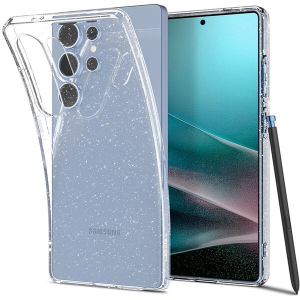 Spigen Liquid Crystal Glitter kryt Samsung Galaxy S25 Ultra třpytivý