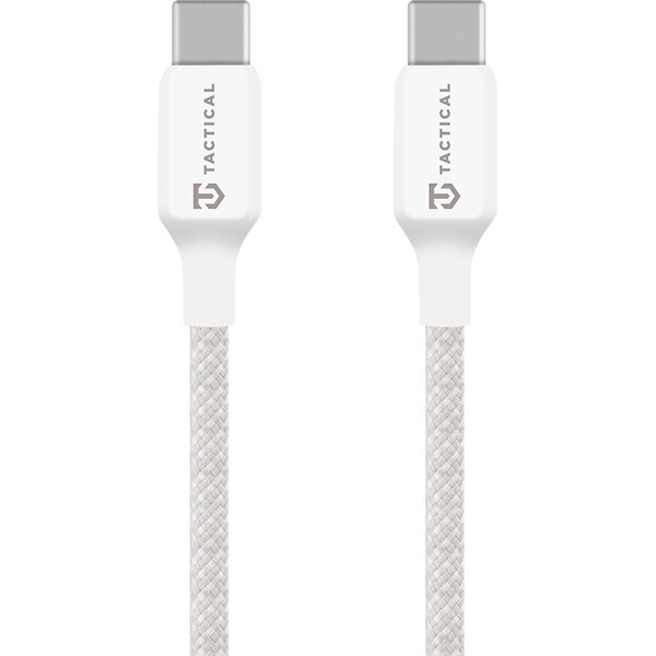 Tactical Stitch Thread kabel USB-C/USB-C (60W) 1m bílý