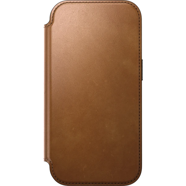 Nomad Modern Leather Folio MagSafe kožené pouzdro iPhone 17 Pro/18 Pro English Tan - Pouzdra - Obrázek 5a56b6480d5f44bd9683dd5be6267312