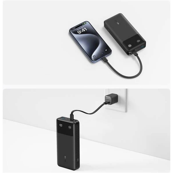 Anker Power Bank (20000mAh), 30W powerbanka černá - Powerbanky - Obrázek 5a709ab008ef4224914eb954f0733ab2