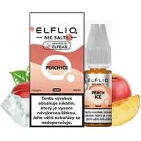 Elfliq Salt Ledový broskvový džus 10ml (10mg) - E-liquidy
