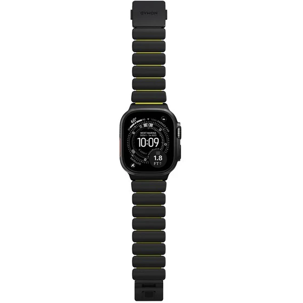 Nomad Stratos Band FKM řemínek Apple Watch 45/46/49mm Black Titanium/Volt - Řemínky - Obrázek 5abd087d94c3440c93a89677ae0eb3cf