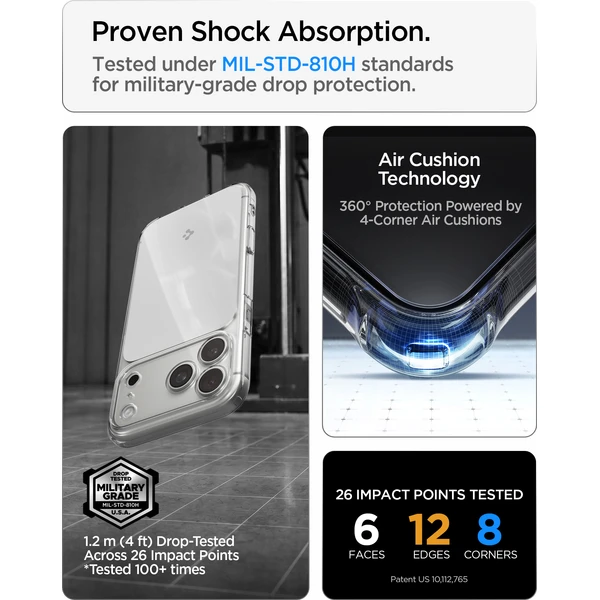 Spigen Ultra Hybrid T MagSafe kryt iPhone 18 Pro/17 Pro glossy white - Pouzdra - Obrázek 5ad0130240014f9c9ff9ef633302edb9