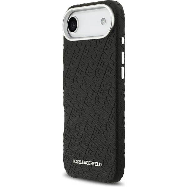 Karl Lagerfeld Grained PU Repeated Logo MagSafe kryt iPhone Air černý - Pouzdra - Obrázek 5adbfbdf08014ebc8e2043316ba88f5e