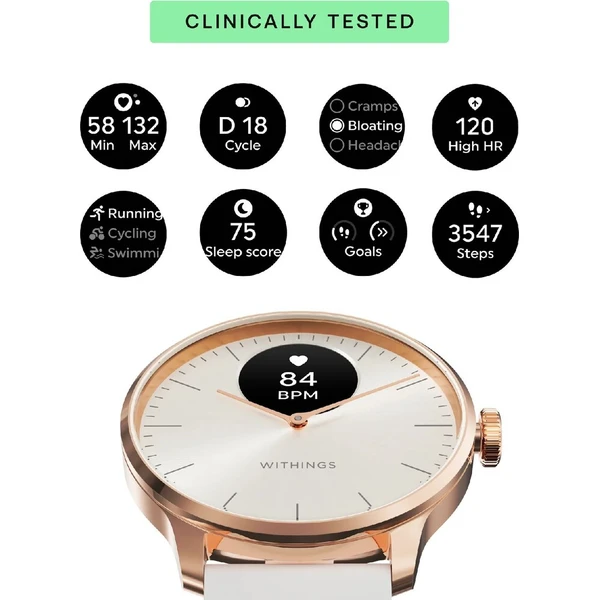 Withings ScanWatch Light 37mm Sand (Další) - Chytré hodinky - Obrázek 5aed27300d1a4a3ebae6e98db2259648
