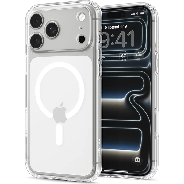 Spigen Ultra Hybrid MagSafe kryt iPhone 18 Pro Max/17 Pro Max clear white - Pouzdra - Obrázek 5aee28284d5f49b6a7129c7ecd039660