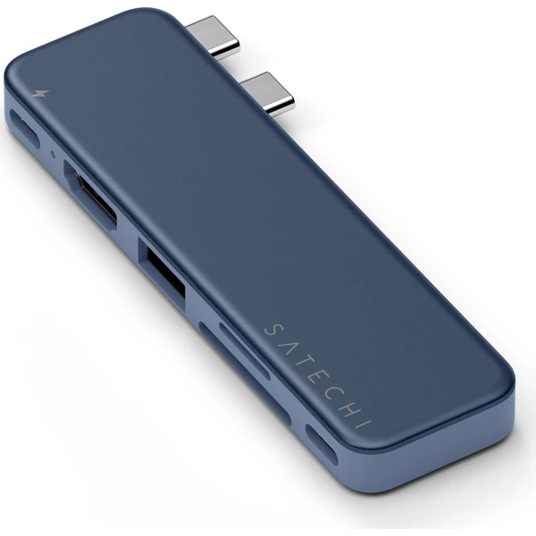 Satechi USB-C Snap Hub (MacBook Neo) indigově modrý - USB huby - Obrázek 5affac69d4314aaf8659dbf6a43b1453