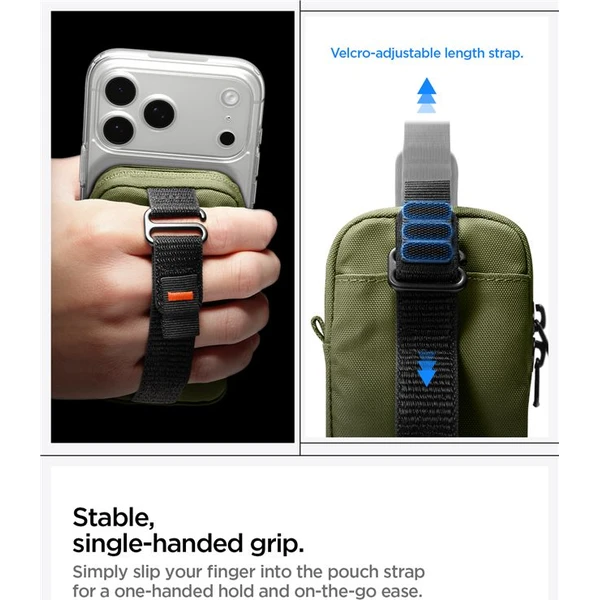 Spigen Portable Organizer Pouch TintapZip MagSafe organizér olivově zelený - Organizéry - Obrázek 5b29203e230d48388faf6df0188fcd0c