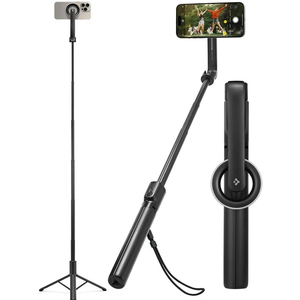 Spigen MagSafe Tripod Selfie Stick (longer version) černá - Držáky - Obrázek 5b352cf499134c78aab60b93504ebc2f