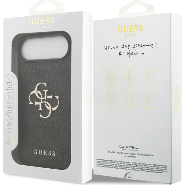 Guess PU 4G Metal Logo kryt iPhone Air šedý - Pouzdra - Obrázek 5b3a3bf1da55496cb58ea21ea27bf363