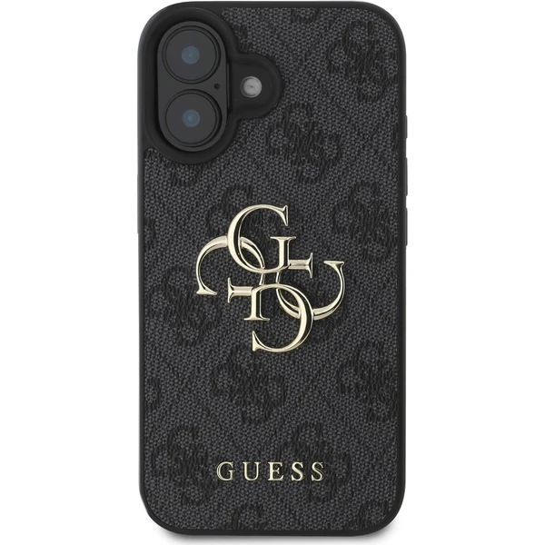Guess PU 4G Metal Logo kryt pro iPhone 16 Plus šedý - Pouzdra - Obrázek 5b46504b0b414a8b96c8a31609369fda