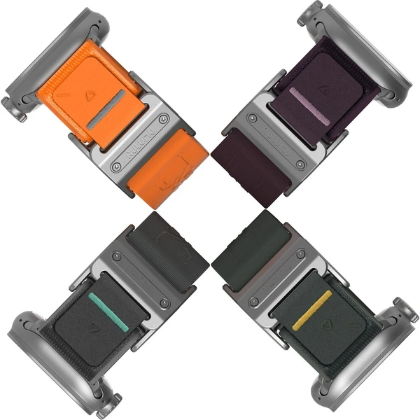 Aulumu A11 Mag Buckle Slim řemínek Apple Watch 49/46/45/44/42mm Silver Buckle/Orange Strap - Řemínky - Obrázek 5b8132e371b34d6399dc01cc69ddb765