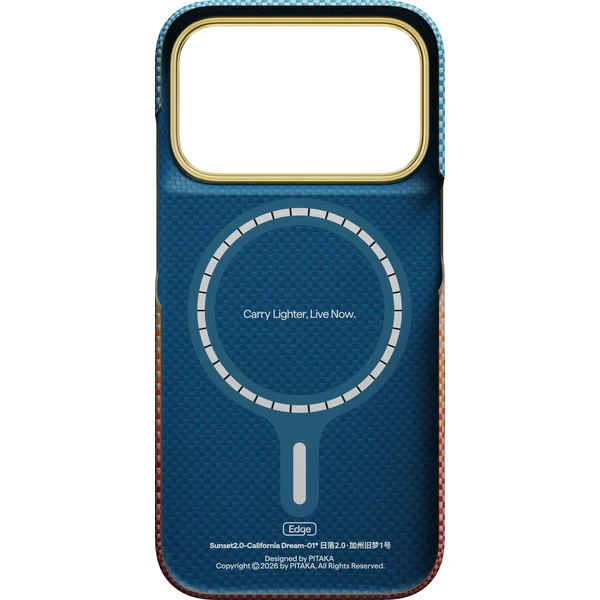 Pitaka Edge Case MagSafe kryt iPhone 18 Pro California Dream 01 - Pouzdra - Obrázek 5bc05733695243e9aa5bf838d90ab44e
